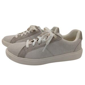 Cole Haan Tan Suede Low Top Lace Up Sneakers Women's Size 8B